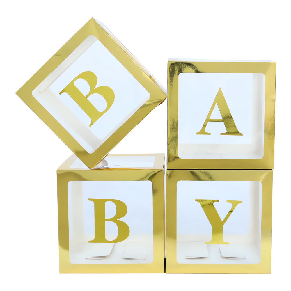 Cubos Decorativos Baby Mediano Decoraciones para fiestas Confetti