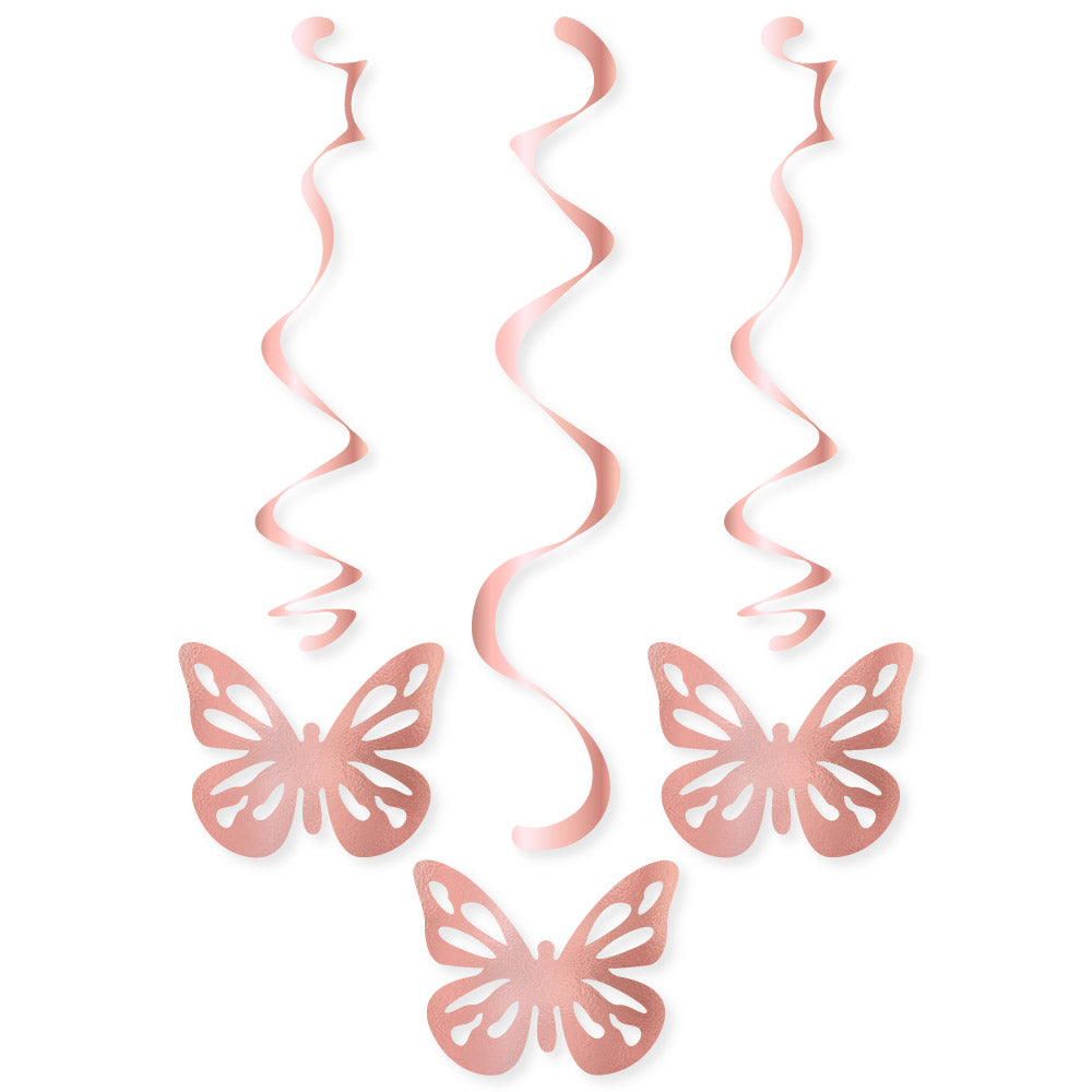 Espirales Mariposas x 3 und