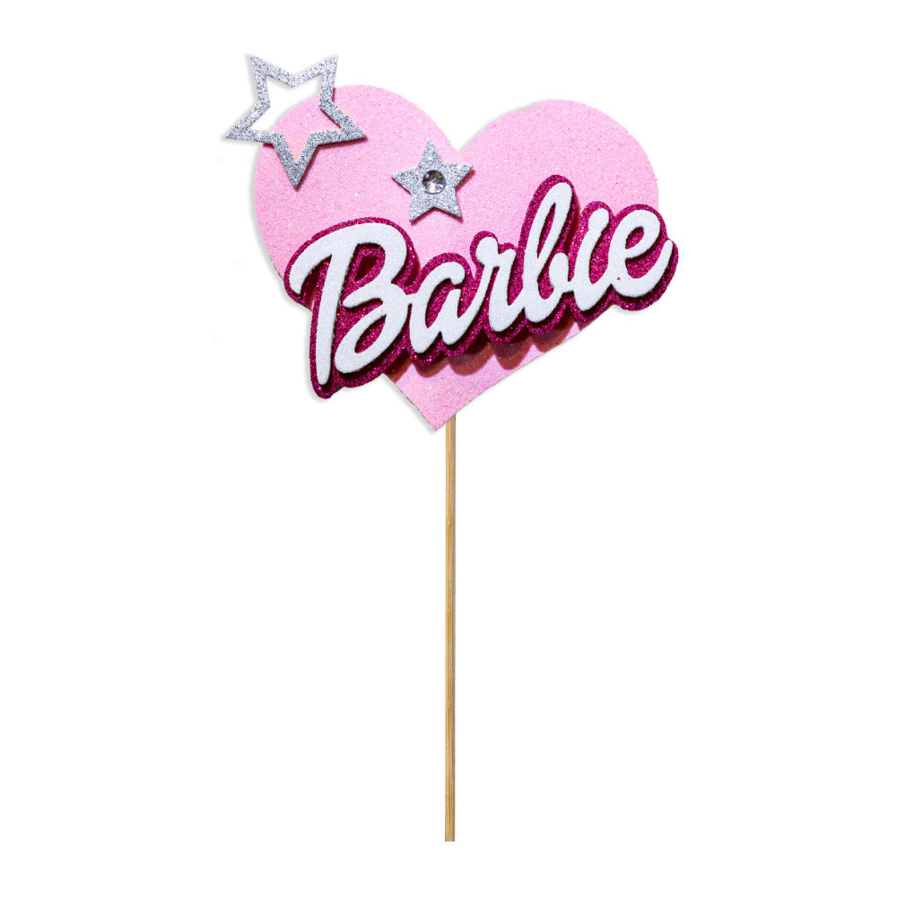 Decoracion de torta Barbie x 4 und - decoración para fiestas